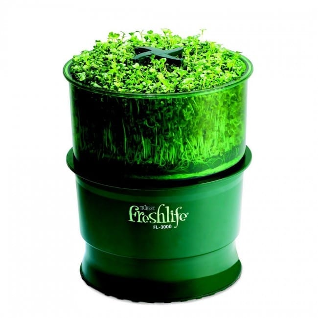 מנבטה חשמלית Freshlife דגם 3000 של המותג Tribest 2 קומה נוספת למנבטה חשמלית Freshlife דגם 3000 של המותג Tribest