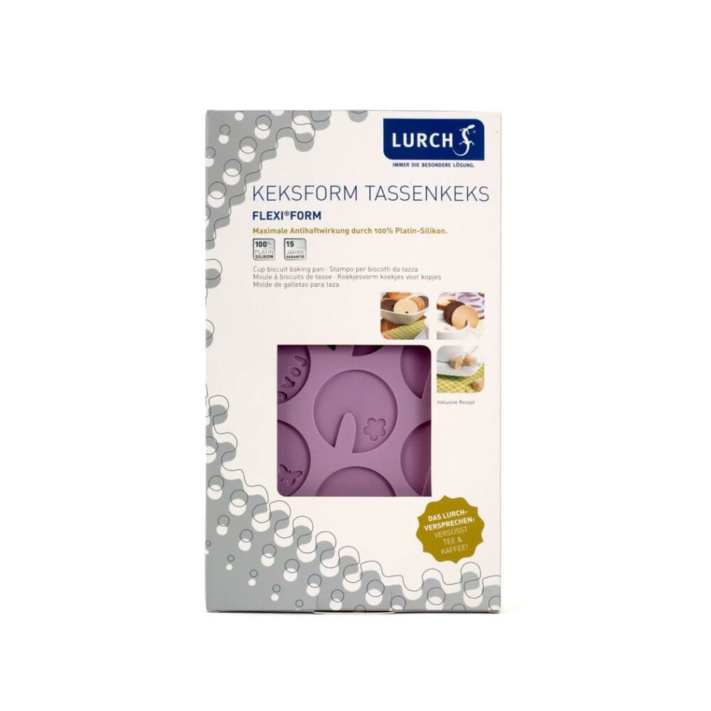 תבנית אפיה עוגיות ספל מסיליקון פלטינום LURCH 1 תבנית אפיה עוגיות ספל מסיליקון פלטינום  LURCH